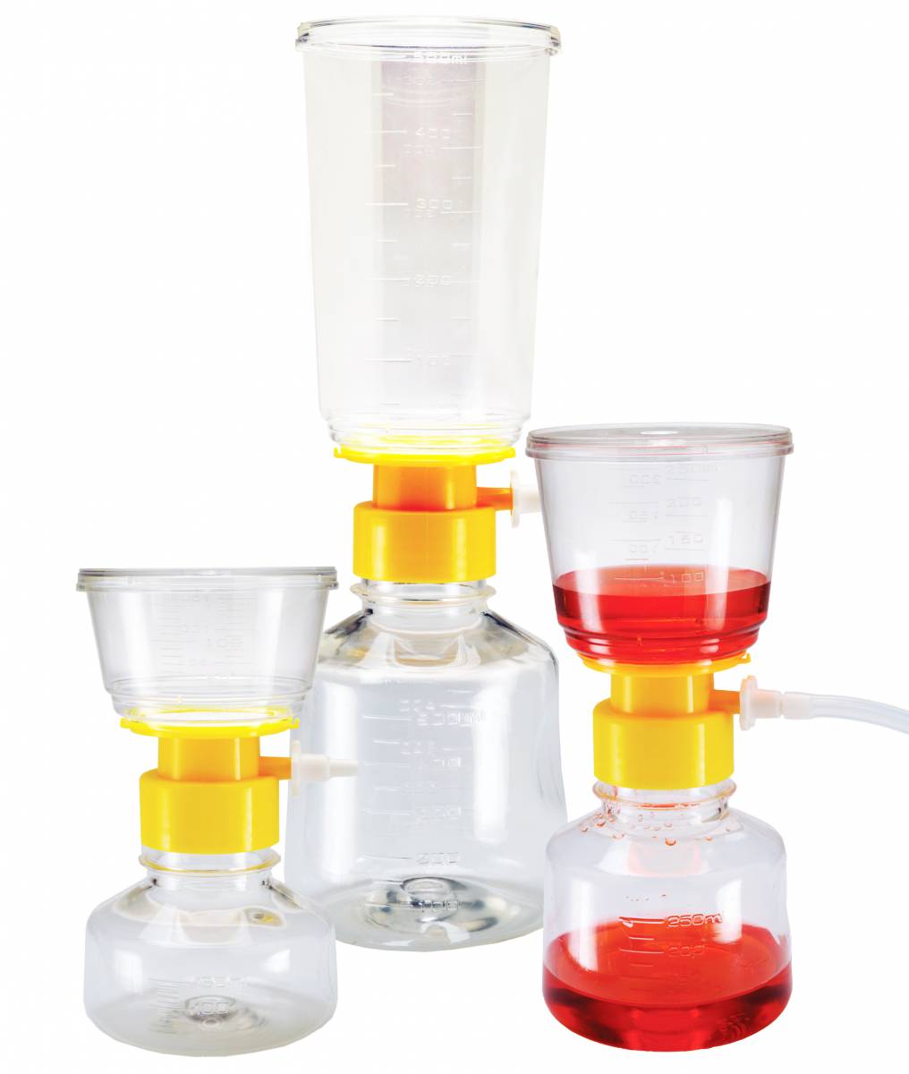 195475 BioFiltrators, Sterile Vacuum Filter, PVDF Membrane, 0.22µm